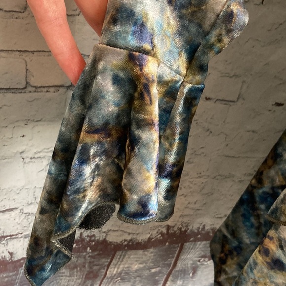 Current Mood NWT F is for Fairies Tie Dye Velvet Handkerchief Dress S Dolls Kill - Picture 12 of 16